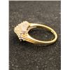 Image 2 : 10K LADIES RING SET WITH DIAMONDS (2.5G)