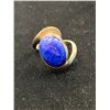 Image 1 : SILVER LADIES RING WITH LAPIS LAZULI