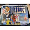 Image 1 : 2008 UNCIRCULATED PHILADELPHIA AND DENVER MINT SETS - POSTAL COMMEMORATIVE SOCIETY COIN AND STAMP