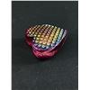 Image 1 : Robert Held Hand Made Heart Shaped Glass Piece Made In Canada