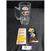 Image 1 : Large Vintage A&W Rootbeer Mugs & 2 Vintage Advertising Travel Sewing Kits