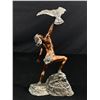 Image 2 : 1992 Spirit Brother By Gregg Burgard Nicely Detailed Pewter Figurine