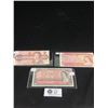 Image 1 : 3  $2 Canadian Bills, 1954, 1974, 1986 (Uncirculated)