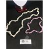 Image 2 : 3 Genuine Stone Tumbled Necklaces