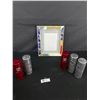 Image 1 : Gretzky' Game Used Hockey Stick Picture Frame +  5 McDonalds NHL Star Sticks