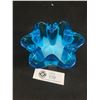 Image 2 : Nice Piece Of Blue Vaseline Glass