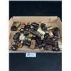 Image 1 : Box Lot of 35+ Vintage Lamp Parts, Plugs, Etc