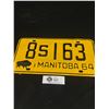 Image 1 : 1964 Manitoba License Plate