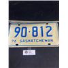 Image 2 : 1976 Saskatchewan License Plate Pair