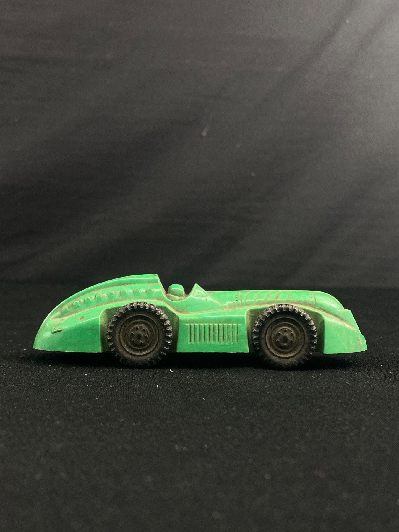Early Plastic Toy Race Car
