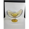 Image 2 : Vintage Murano Sommerso Art Glass Vase By Alessando Coppola. Approx. 15.5" Across x 11" Tall