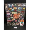 Image 1 : Beautifully Framed Cool Collage Of NBA Patches And Pics Of Basketball Stars
