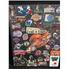 Image 2 : Beautifully Framed Cool Collage Of NBA Patches And Pics Of Basketball Stars