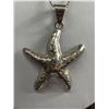 Image 2 : Beautiful Starfish, Large. Marked Silver 925 w/925 Sterling Chain, Lovely