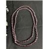 Image 2 : 2 Vintage Crystal & Glass, Pearl, Necklaces