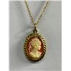 Image 2 : Vintage Cameo Pendant & Chain