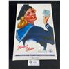 Image 1 : Very Nice Players Navy Cut Tobacco Ad From 1942 Custom Canvas Picture, Very Nice! 8"x12"