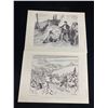 Image 2 : Set Of 6 1950's Discoveries And Explorers In Canada. Illustrations Portfolio, Amazing Details, Iconi