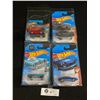 Image 1 : Lot Of 4 Collectible HotWheel Die Cast Cars