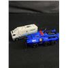 Image 2 : Lot Of 3 Collectible HotWheel Die Cast Cars & 2 Matchbox Police Vehicles