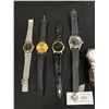 Image 2 : Vintage Lot of Old Wrist Watches, etc