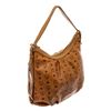 Image 3 : MCM Brown Canvas Leather Hobo Bag