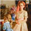 Image 2 : Pino (1939-2010) "Best Friends" Limited Edition Giclee On Canvas