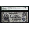 Image 1 : 1902PB $5 NB New Haven, CT CH# 1243 National Currency Note Fr.606 Legacy Fine 12