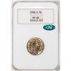 1938-D Buffalo Nickel Coin NGC MS66 CAC Old Fatty Holder