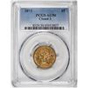 1873 Closed 3 $5 Liberty Head Half Eagle Gold Coin PCGS AU50