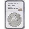 Image 1 : 1973 Cayman Islands $5 Proof Silver Coin NGC PF67 Cameo