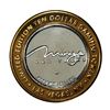 Image 2 : .999 Silver Mirage Las Vegas, Nevada $10 Casino Limited Edition Gaming Token