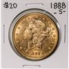 1888-S $20 Liberty Head Double Eagle Gold Coin