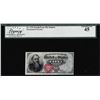 Image 1 : 1863 Fourth Issue 50 Cent Fractional Currency Note Fr.1376 Legacy Extremely Fine 45