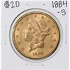Image 1 : 1884-S $20 Liberty Head Double Eagle Gold Coin