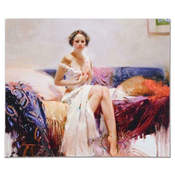 Pino (1939-2010) "Sweet Sensation" Limited Edition Giclee On Canvas