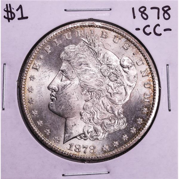 1878-CC $1 Morgan Silver Dollar Coin