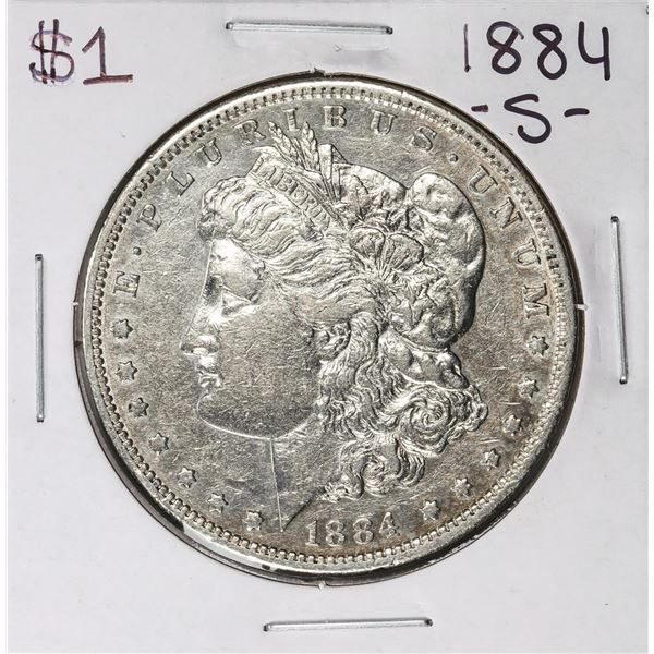 1884-S $1 Morgan Silver Dollar Coin