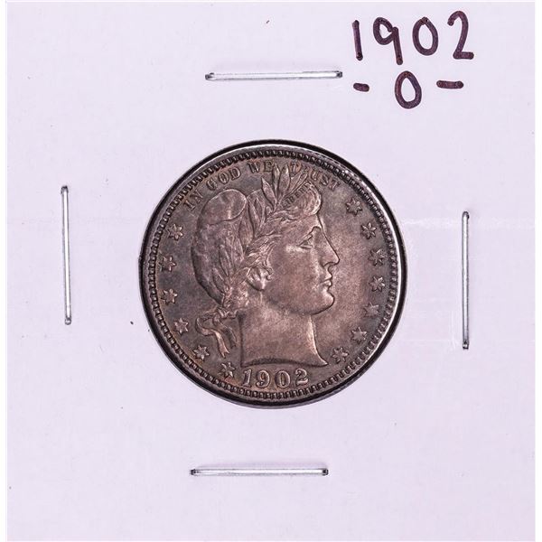 1902-O Barber Quarter Coin