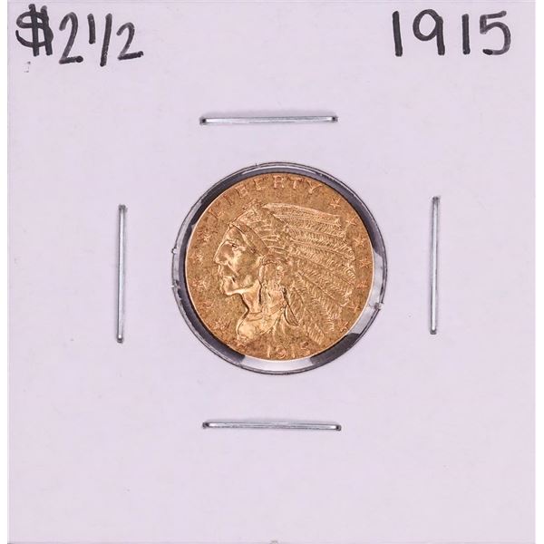 1915 $2 1/2 Indian Head Quarter Eagle Gold Coin