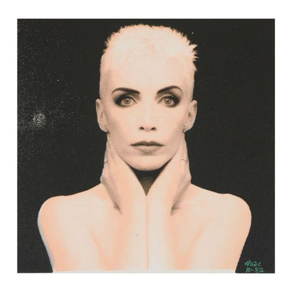 Ringo Daniel Funes "Annie Lennox" Original Mixed Media On Canvas