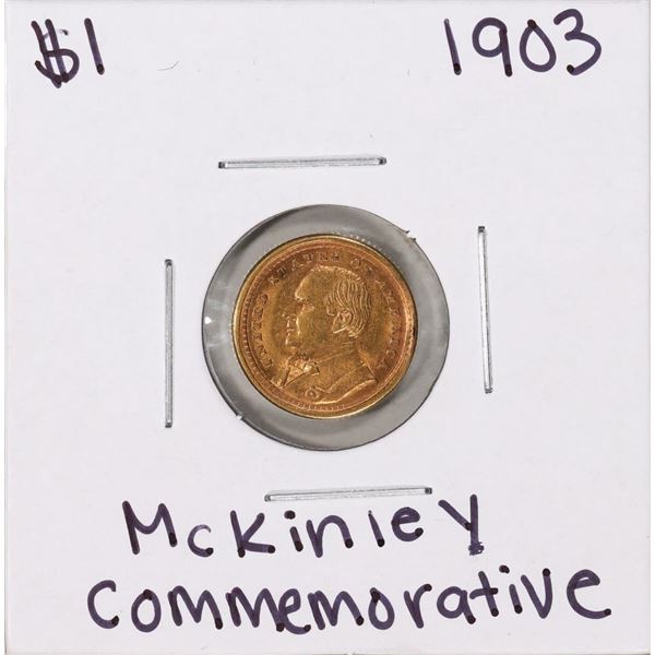 1903 $1 McKinley Commemorative Gold Dollar Coin