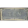 Image 2 : 1864 $10 Confederate States of America Note