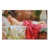 Image 1 : Pino (1939-2010) "Pensive" Limited Edition Giclee On Canvas