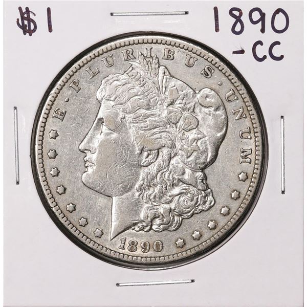 1890-CC $1 Morgan Silver Dollar Coin