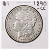 Image 1 : 1890-CC $1 Morgan Silver Dollar Coin