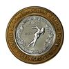 Image 1 : .999 Silver Las Vegas Club Nevada $10 Casino Limited Edition Gaming Token