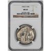 Image 1 : 1942-D Walking Liberty Half Dollar Coin NGC MS65