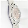 Image 7 : Rolex Ladies Stainless Steel Salmon Arabic Datejust Wristwatch