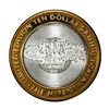 Image 1 : .999 Silver Mirage Las Vegas, Nevada $10 Casino Limited Edition Gaming Token